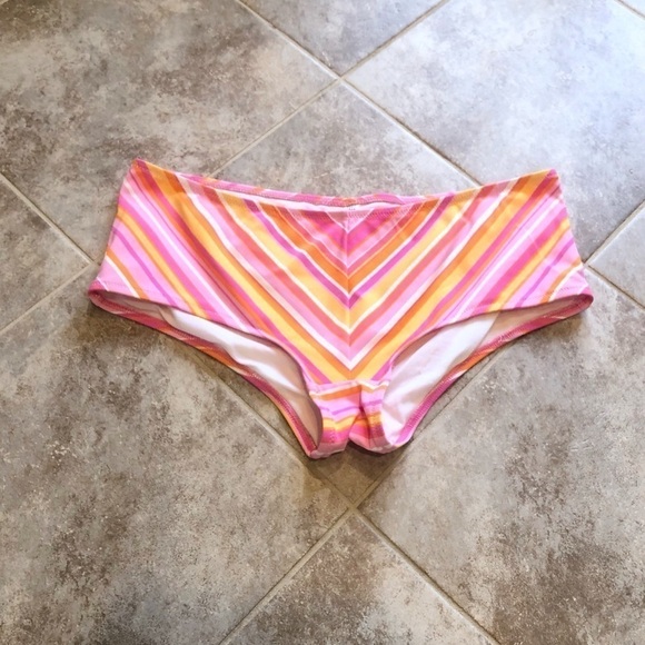 Banana Republic striped hipster cheeky bikini swim bot… - Picture 2 of 9